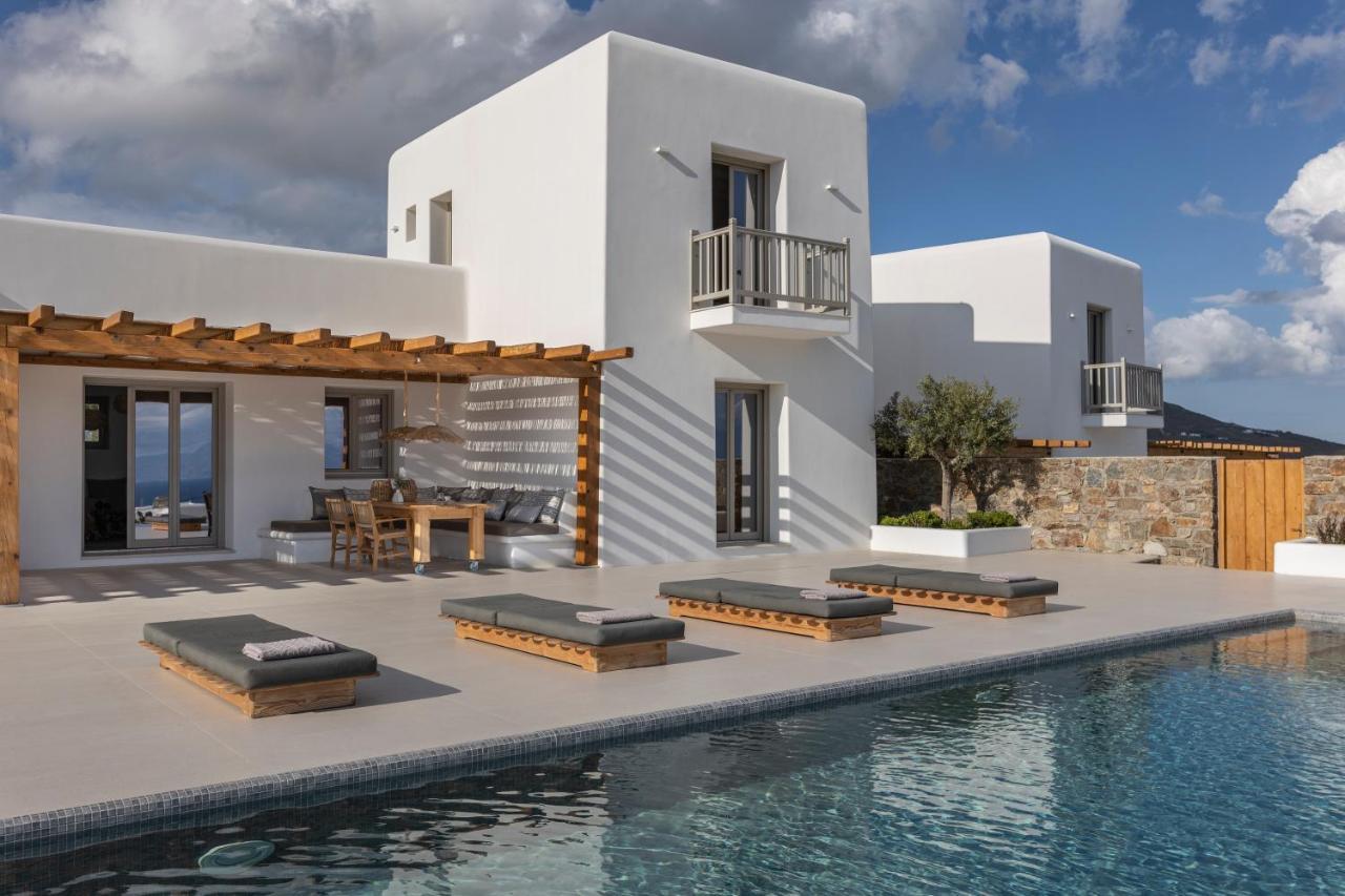 Villa Stephanie With Heated Pool, By Red Windmill Villas Mykonos Town Exterior photo