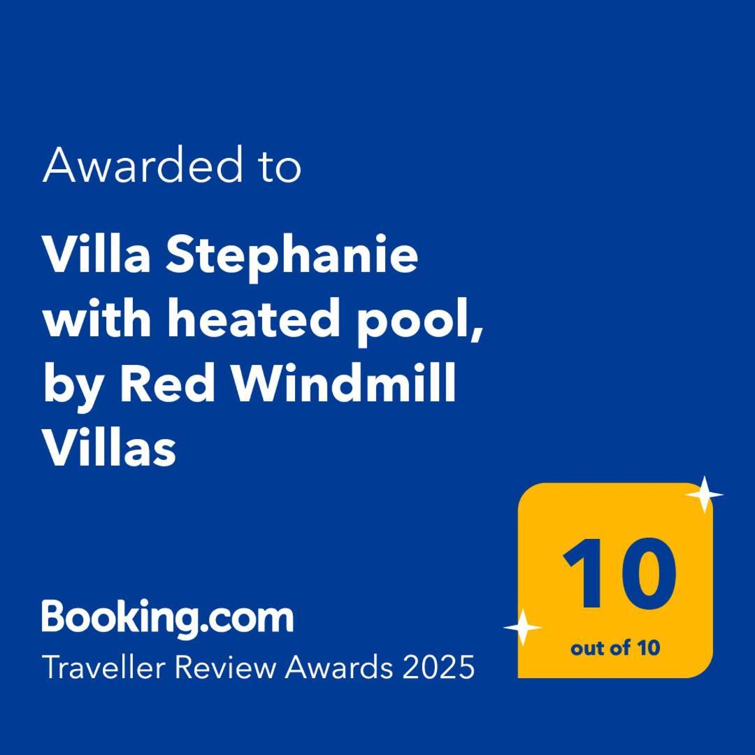 Villa Stephanie With Heated Pool, By Red Windmill Villas Mykonos Town Exterior photo